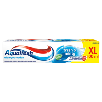 Aquafresh Fresh and Minty, pasta do zębów, 100 ml - zdjęcie produktu