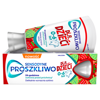 Sensodyne Proszkliwo, pasta do zębów dla dzieci, 0-6 lat,  50 ml - zdjęcie produktu