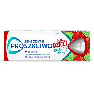 Sensodyne Proszkliwo, pasta do zębów dla dzieci, 0-6 lat,  50 ml - zdjęcie produktu