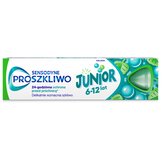 Sensodyne Proszkliwo Junior, pasta do zębów dla dzieci, 6-12 lat, 75 ml - zdjęcie produktu