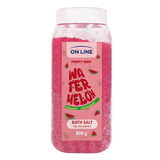 On Line Fruity Shot Watermelon, sól do kąpieli, 800 g - miniaturka zdjęcia produktu