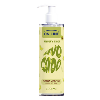 On Line Fruity Shot Avocado, krem do rąk, 190 ml - zdjęcie produktu