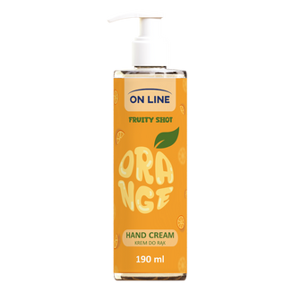 On Line Fruity Shot Orange, krem do rąk, 190 ml - zdjęcie produktu