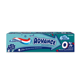 Aquafresh Advance, pasta do zębów dla dzieci, 9-12 lat, 75 ml - zdjęcie produktu