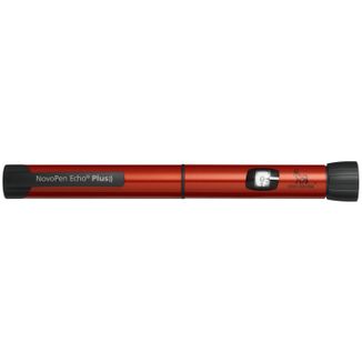 NovoPen Echo Plus, wstrzykiwacz do insuliny, czerwony - zdjęcie produktu