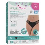 Masmi Elegant, majtki menstruacyjne, bawełna organiczna, rozmiar M, 94-102 cm, 1 sztuka - miniaturka zdjęcia produktu