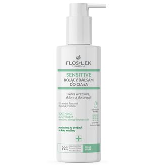 Floslek Pharma Sensitive, kojący balsam do ciała, 175 ml - zdjęcie produktu