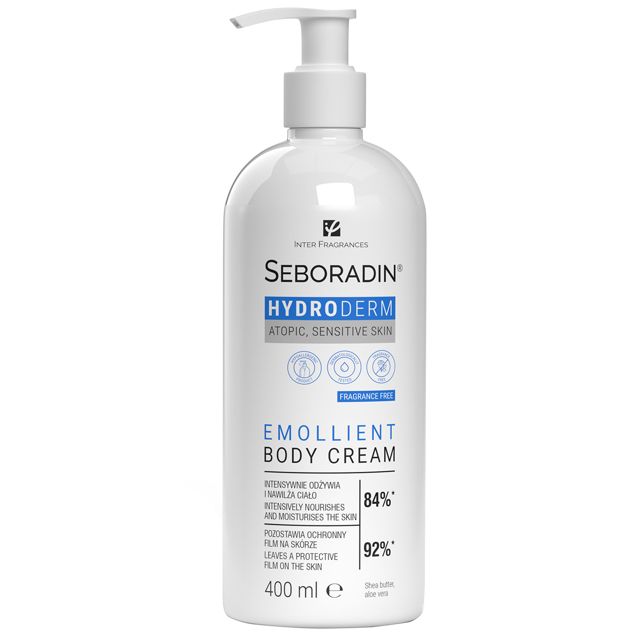Seboradin Seboradin Hydroderm, rückfettend Körpercreme, 400 ml — Inhaltsstoffe und Bewertung