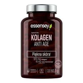 Essensey Kolagen Anti Age, 90 kapsułek USZKODZONE OPAKOWANIE - zdjęcie produktu