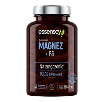Essensey Magnez + B6, 90 kapsułek - zdjęcie produktu