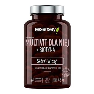 Essensey Multivit dla Niej + biotyna, 90 kapsułek - zdjęcie produktu