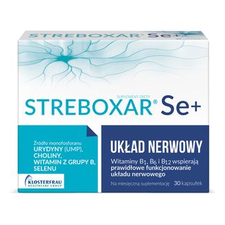 Streboxar Se+, 30 kapsułek - zdjęcie produktu