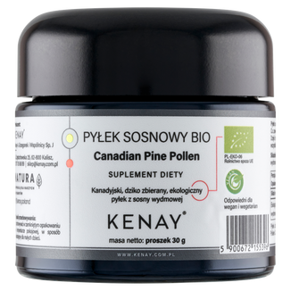 Kenay Pyłek Sosnowy Canadian Pine Pollen Bio, 30 g - zdjęcie produktu