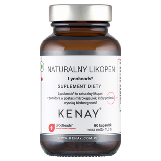Kenay Naturalny Likopen Lycobeads, 60 kapsułek - zdjęcie produktu