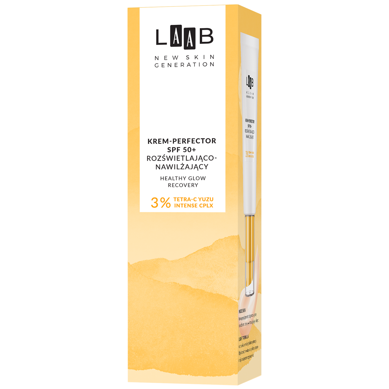 AA AA LAAB, krem-perfector rozświetlająco-nawilżający, SPF 50+, 40 ml — Inhaltsstoffe und Bewertung