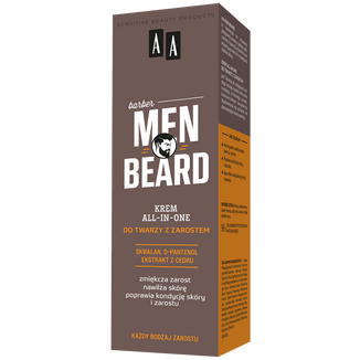 AA Men Beard, krem all-in-one do twarzy z zarostem, 50 ml - zdjęcie produktu