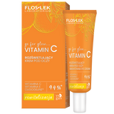 Floslek Laboratorium Vitamin C, rozświetlający krem pod oczy, 30 ml - miniaturka zdjęcia produktu
