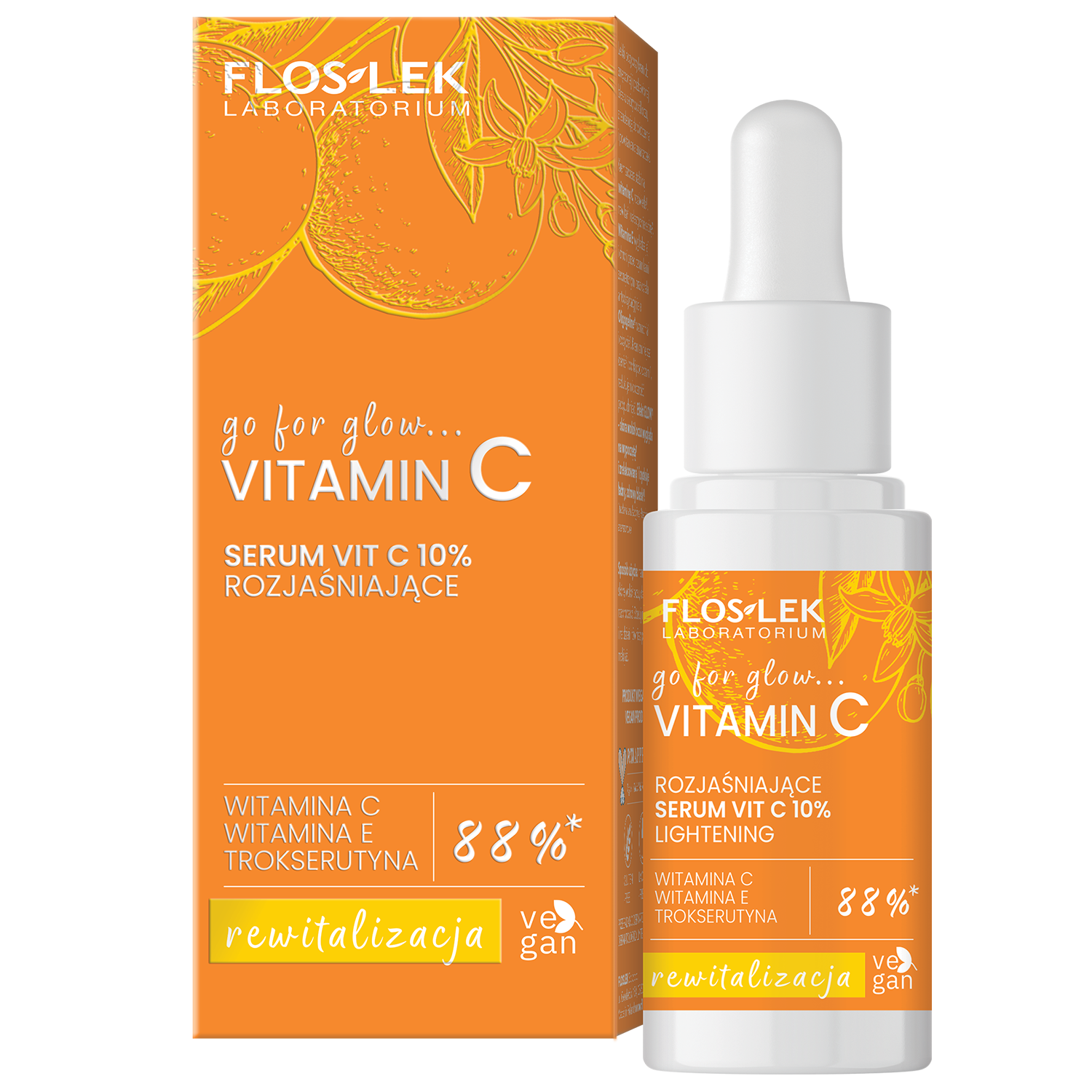 Flos-Lek Floslek Laboratorium Vitamin C, aufhellend serum Vit C 10%, 30 ml — Inhaltsstoffe und Bewertung