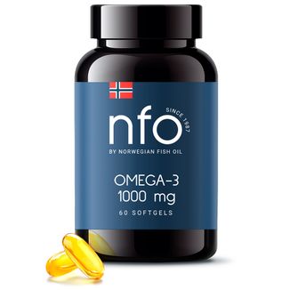 NFO Omega-3 1000, 60 kapsułek  miękkich - zdjęcie produktu