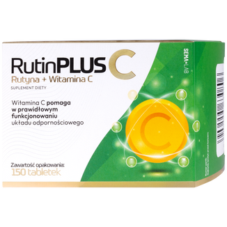 SEMA Lab Rutin Plus C, 150 tabletek KRÓTKA DATA - zdjęcie produktu