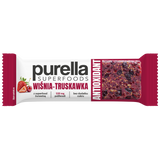 Purella Superfoods Antioxidant Baton, wiśnia-truskawka, 40 g KRÓTKA DATA - miniaturka zdjęcia produktu