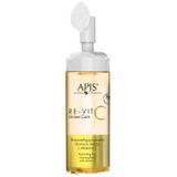 Apis Re-Vit C Home Care, rozświetlająca pianka do mycia twarzy z witaminą C, 150 ml - miniaturka zdjęcia produktu