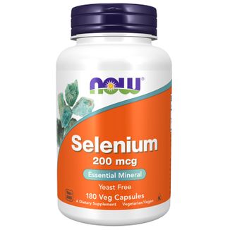 Now Foods Selenium, selen 200 µg, 180 kapsułek - zdjęcie produktu