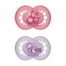 MAM Original, smoczek uspokajający, 6-16 miesięcy, silikonowy, ortodontyczny, Planet Love, girl, 2 sztuki - miniaturka  zdjęcia produktu