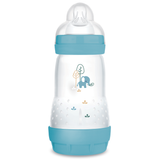 MAM Perfect Start Anti-Colic, butelka antykolkowa, ze smoczkiem silikonowym, Planet Love, boy, od 2 miesiąca, 260 ml USZKODZONE OPAKOWANIE - miniaturka zdjęcia produktu