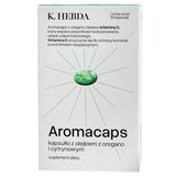 Hebda Aromacaps z olejkiem z oregano i cytrynowym, 30 kapsułek - miniaturka zdjęcia produktu