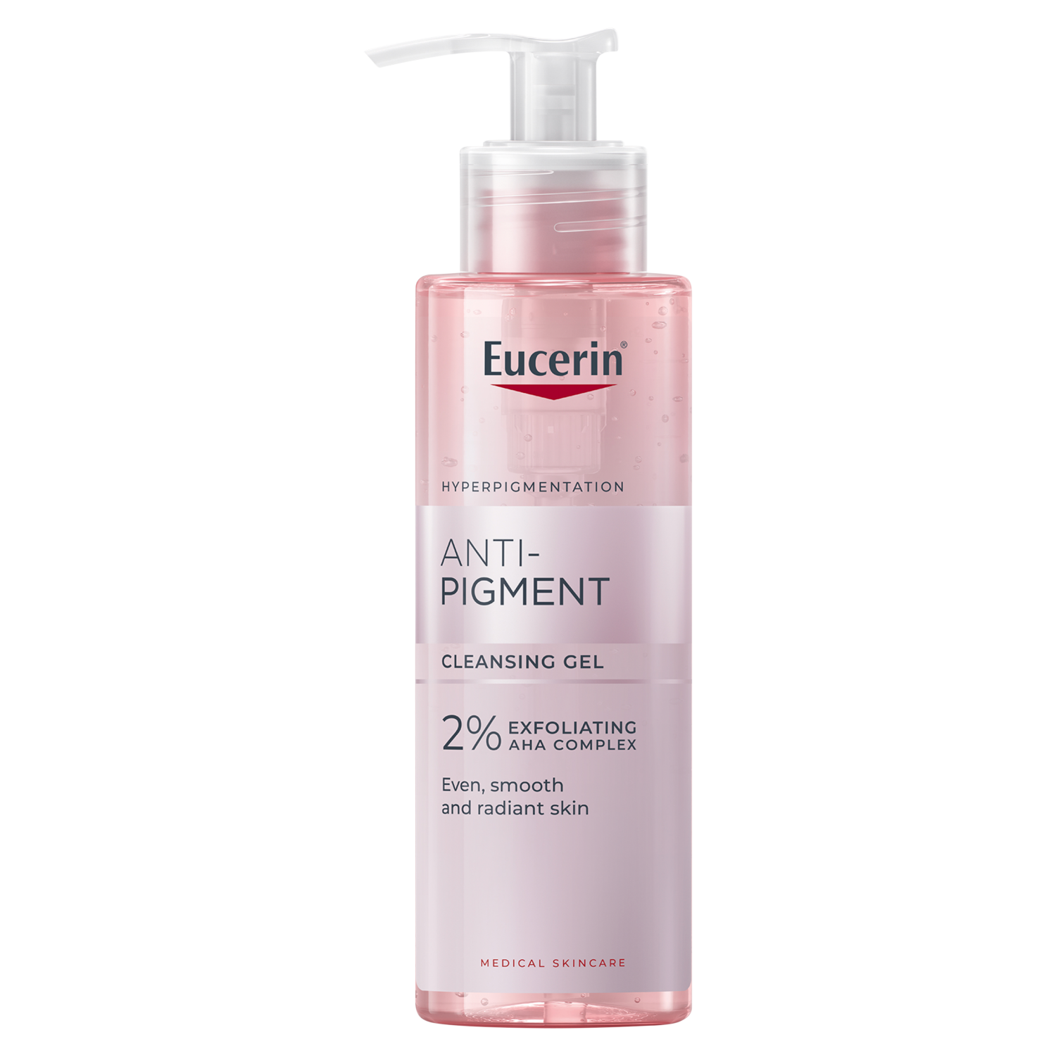 Eucerin Eucerin Anti-Pigment, żel oczyszczający do twarzy ze złuszczającymi kwasami AHA 2%, 400 ml — Składniki i ocena