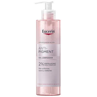 Eucerin Anti-Pigment, żel oczyszczający do twarzy ze złuszczającymi kwasami AHA 2%, 400 ml - zdjęcie produktu