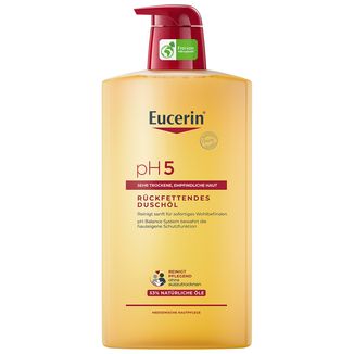 Eucerin pH5, olejek do mycia z naturalnymi olejkami, nawilżający, 1000 ml - zdjęcie produktu