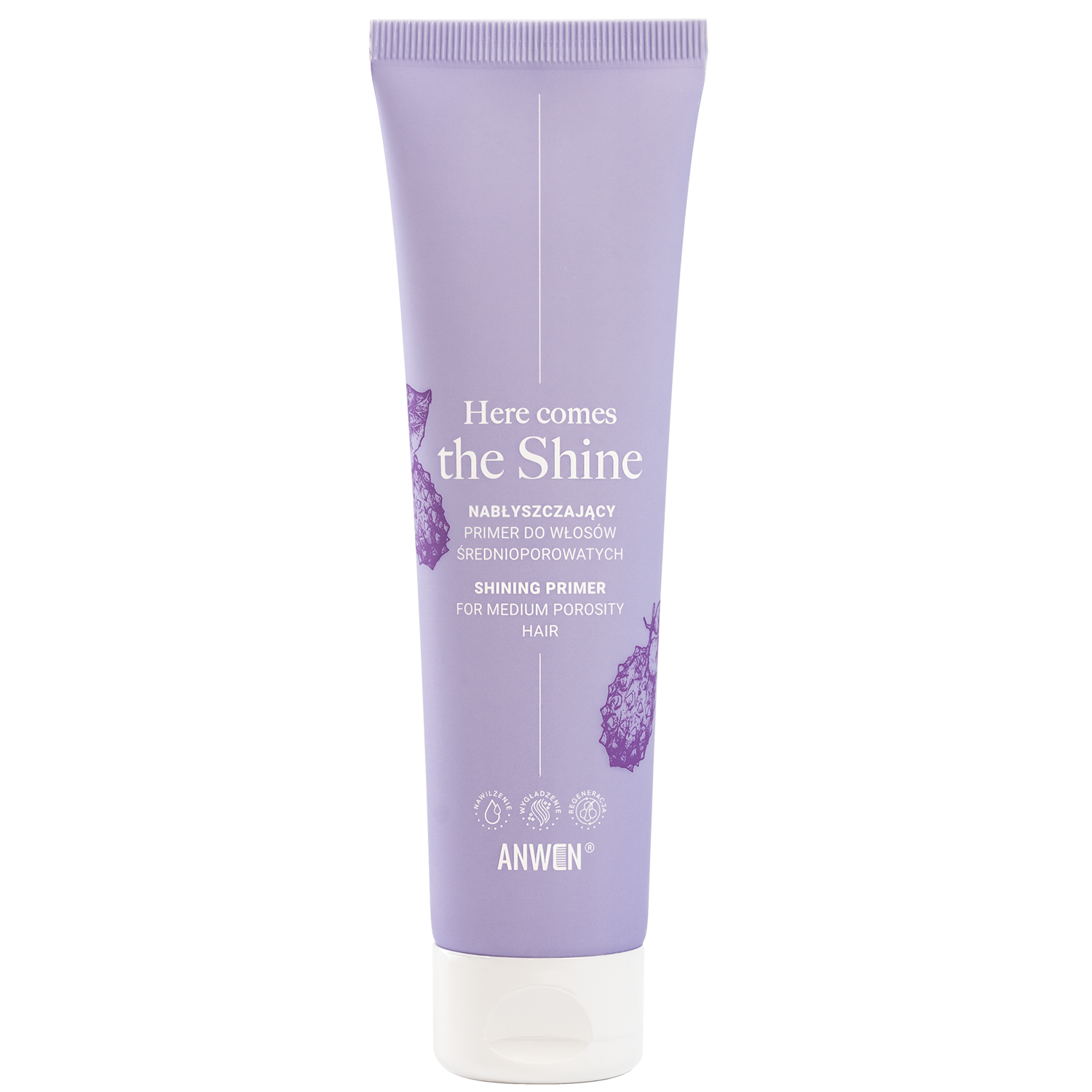 Nieznana Anwen Here Comes The Shine, nabłyszczający primer do włosów średnioporowatych, 100 ml — Składniki i ocena