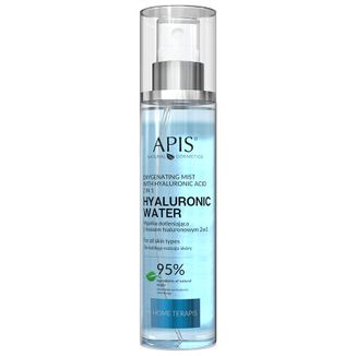 Apis Home Terapis Hyaluronic Water, mgiełka dotleniająca z kwasem hialuronowym 2w1, 150 ml - zdjęcie produktu