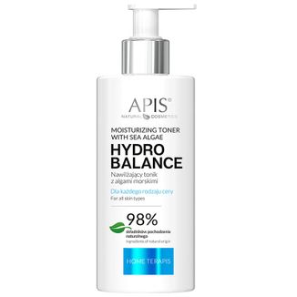 Apis Home Terapis Hydro Balance, nawilżający tonik z algami morskimi, 300 ml - zdjęcie produktu