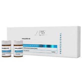 Apis Professional Revolution in Hydration Hyaluron 4D, ampułki, 5 x 5 ml - zdjęcie produktu