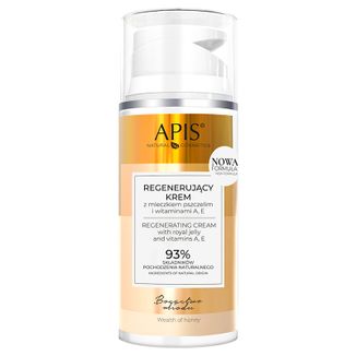 Apis Bogactwo Miodu, regenerujący krem z mleczkiem pszczelim, 100 ml USZKODZONE OPAKOWANIE - zdjęcie produktu