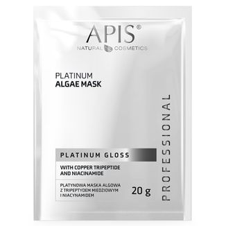 Apis Professional Platinum Gloss, platynowa maska algowa, 20 g - zdjęcie produktu