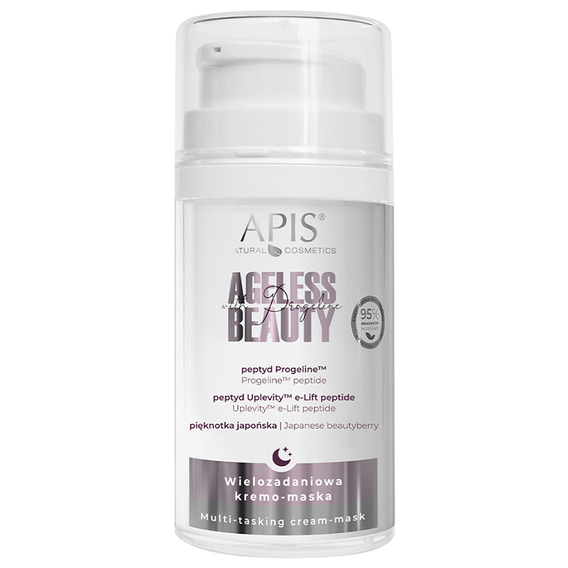 Nieznana Apis Ageless Beauty with Progeline, wielozadaniowa krem-maska, 50 ml