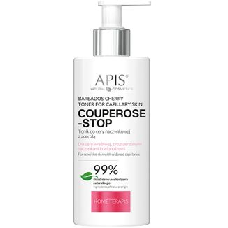 Apis Home Terapis Couperose-Stop, tonik do cery naczynkowej z acerolą, 300 ml - zdjęcie produktu