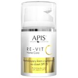 Apis Home Care Re-Vit, rewitalizujący krem z witaminą C, SPF 15, 50 ml - miniaturka zdjęcia produktu