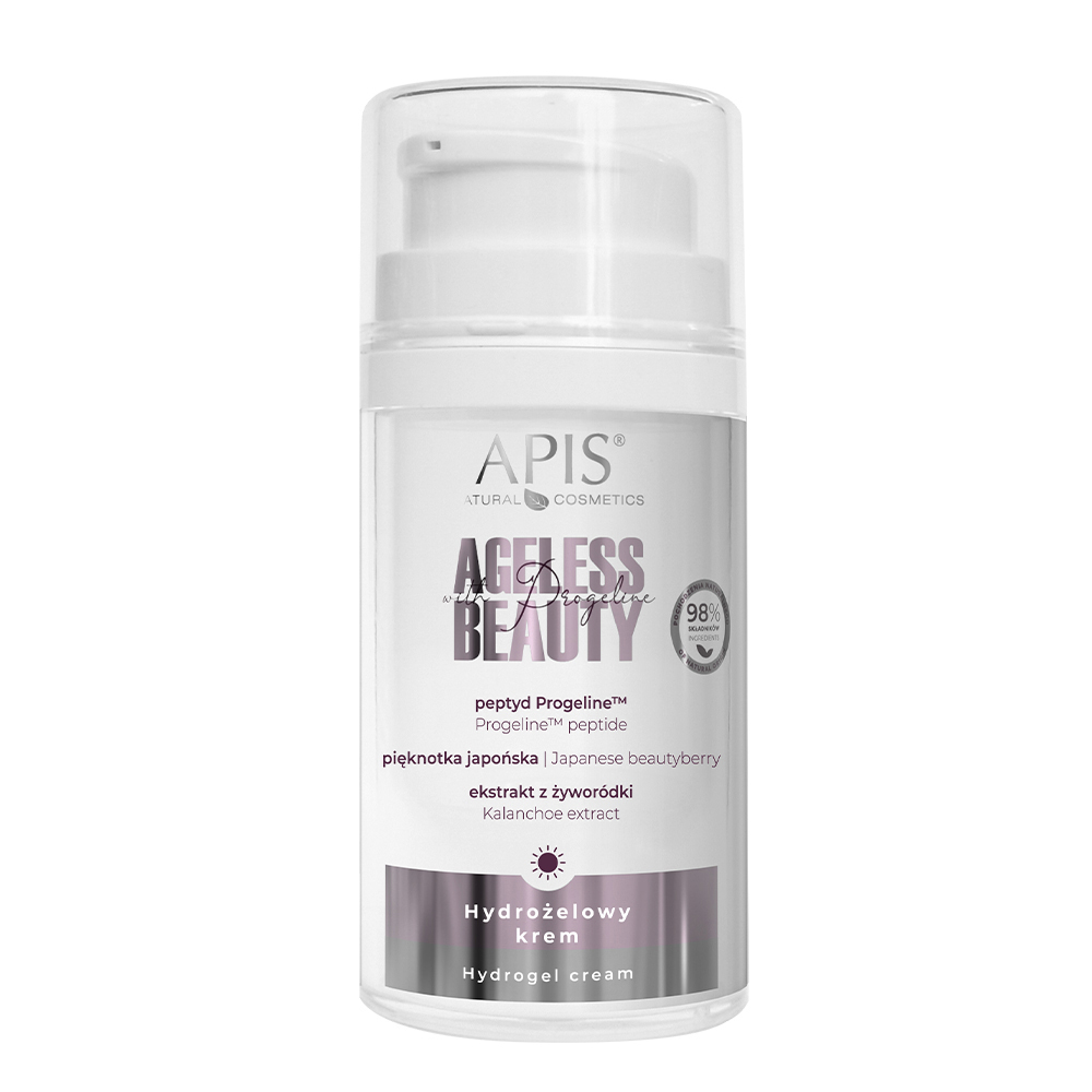 Nieznana Apis Ageless Beauty with Progeline, hydrożelowy krem do twarzy, 50 ml