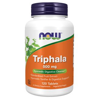 Now Foods Triphala, 120 tabletek wegańskich - zdjęcie produktu