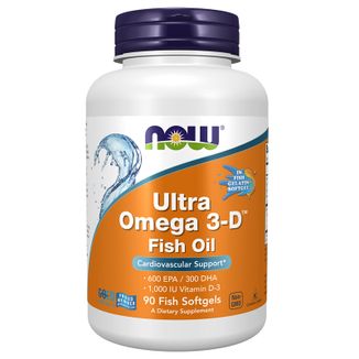 Now Foods Ultra Omega 3-D, 90 kapsułek miękkich - zdjęcie produktu