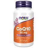 Now Foods CoQ10, koenzym Q10 z witaminą E i selenem, 100 kapsułek miękkich - miniaturka zdjęcia produktu