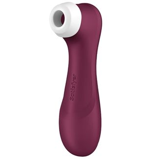 Satisfyer Pro 2 Generation 3 Connect App, bezdotykowy wibrujący masażer łechtaczki sterowany aplikacją, czerwony - zdjęcie produktu