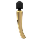 Dorcel Megawand, masażer z silikonową, wibrującą główką, złoty - miniaturka zdjęcia produktu