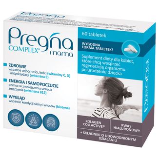 Pregna Complex Mama, 60 tabletek USZKODZONE OPAKOWANIE - zdjęcie produktu