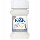 Nestle NAN Optipro Plus 1 HMO, mleko początkowe gotowe do spożycia dla niemowląt od urodzenia, 70 ml KRÓTKA DATA - miniaturka zdjęcia produktu